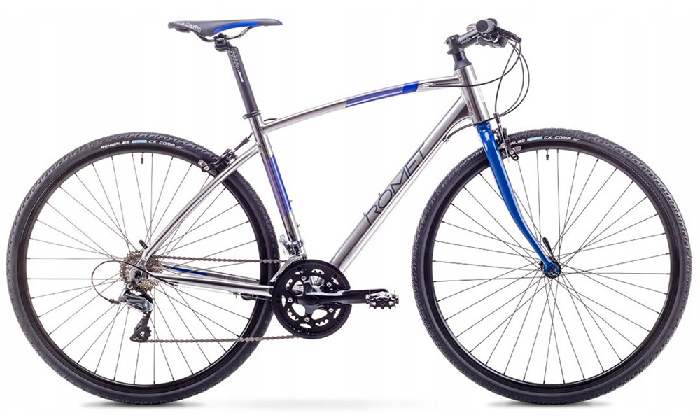 Фотография Велосипед 28" ROMET Mistral Cross (2020) 2020 Серый